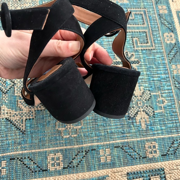 Margaux city sandal size 35(5) in black suede